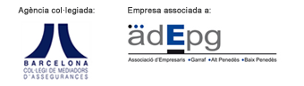 Masdeu està associacia a adEPg i és agència col·legiada al col·legi de Mediadors d'Assegurances de Barcelona